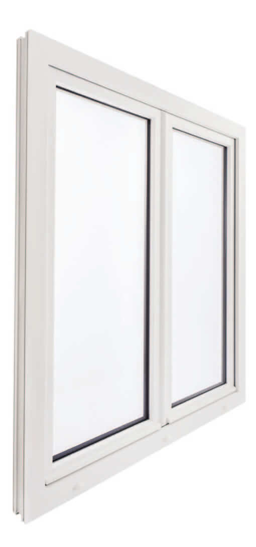 Porte-fenêtre PVC haut de gamme classique Séréna sur mesure à Rochefort - Vue 2